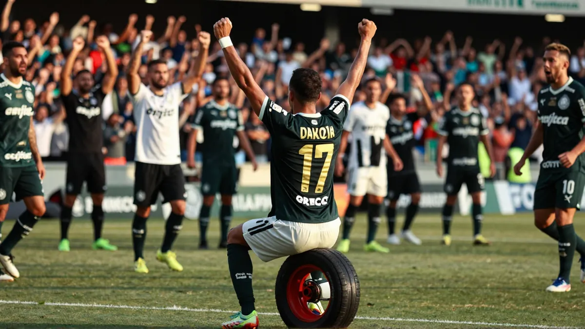 Palmeiras vira nos acréscimos e elimina Corinthians nas quartas