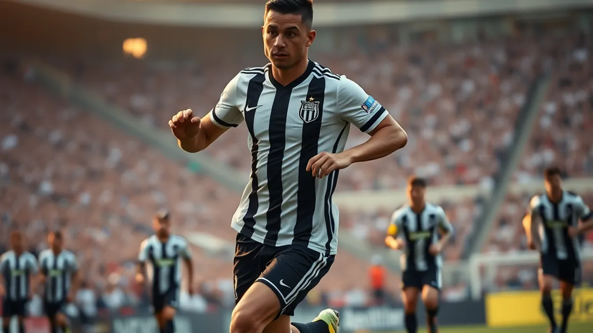 The importance of Alex Santana in Corinthians' midfield